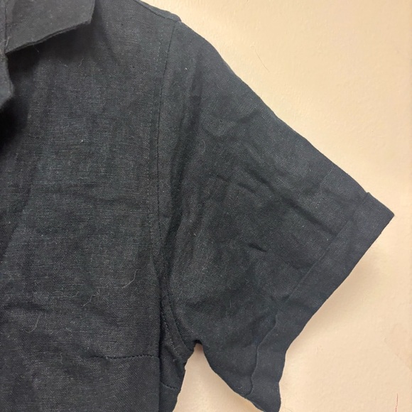 Abercrombie & Fitch Linen Blend Romper - Picture 3 of 11